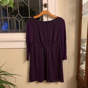 Liz Lange Maternity Purple Blouse